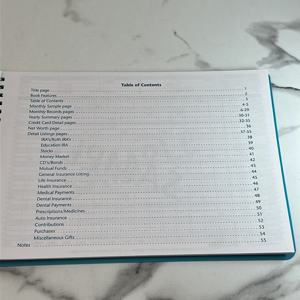 Budget Book - Picture 6 of 16